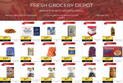 Fresh Grocery Depot Flyer February 29 to March 6