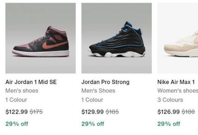 Nike Canada Sale: Save up to 29% Off Nike & Jordan Sale Styles