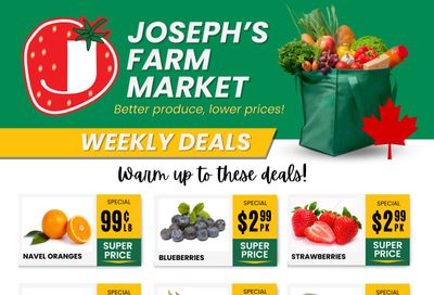 Joseph's Farm Market Flyer March 1 to 6
