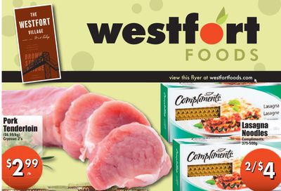 Westfort Foods Flyer March 1 to 7