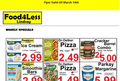 Food 4 Less (Lindsay) Flyer March 1 to 14
