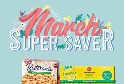AG Foods March Super Saver Flyer March 3 to 30