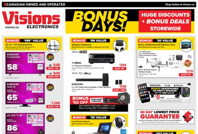 Visions Electronics Flyer March 1 to 7