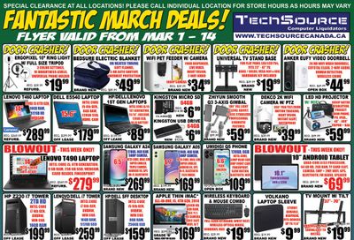 TechSource Flyer March 1 to 14