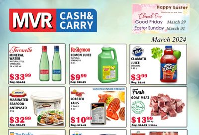 MVR Cash and Carry Flyer March 1 to 31