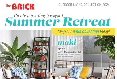 The Brick Summer Retreat Flyer March 1 to July 31