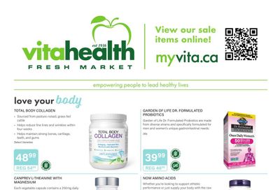 Vita Health Fresh Market Flyer March 7 to 27