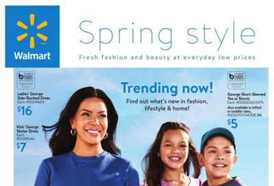 Walmart Spring Style Flyer March 14 to April 3