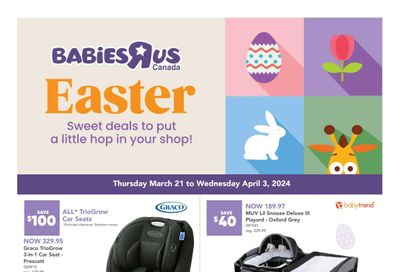 Babies R Us Flyer March 21 to April 3