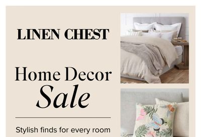 Linen Chest Flyer March 20 to April 14