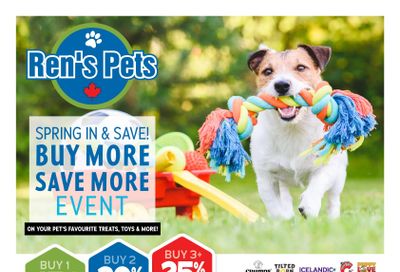 Ren's Pets Flyer March 21 to 27