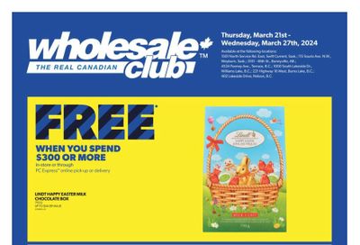 Real Canadian Wholesale Club Flyer March 21 to 27