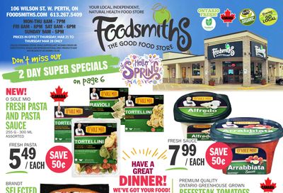 Foodsmiths Flyer March 21 to 27