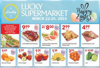 Lucky Supermarket (Surrey) Flyer March 22 to 28