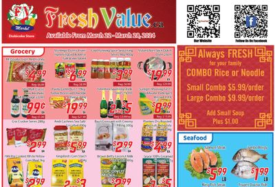 Fresh Value (Etobicoke) Flyer March 22 to 28