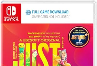 Just Dance 2024 Edition - Amazon Exclusive Bundle | Nintendo Switch (Code in Box & Ubisoft Connect Code) $24.99 (Reg $79.99)