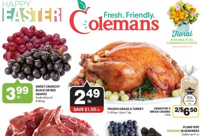 Coleman's Flyer March 28 to April 3