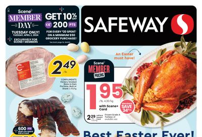 Safeway (BC) Flyer March 28 to April 3