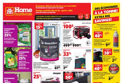 Home Hardware (QC) Flyer March 28 to April 3