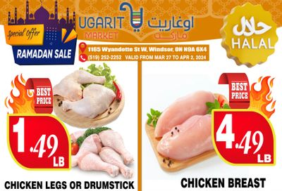 Ugarit Market Flyer March 27 to April 2