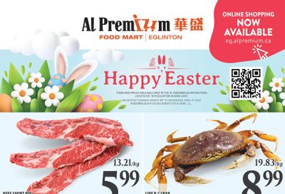 Al Premium Food Mart (Eglinton Ave.) Flyer March 28 to April 3