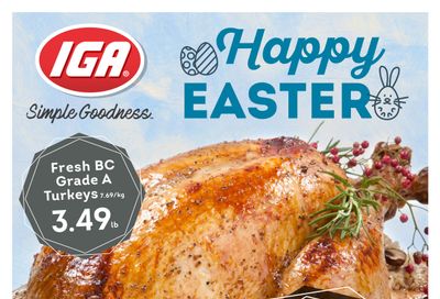 IGA Stores of BC Flyer March 29 to April 4