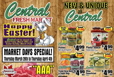 Central Fresh Market Flyer March 28 to April 4