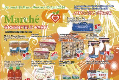 Marche C&T (Greenfield Park) Flyer March 28 to April 3