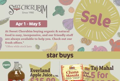 Sweet Cherubim Flyer April 1 to May 5