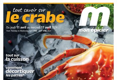 Metro (QC) Le Crabe Flyer April 11 to 17