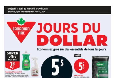 Canadian Tire (QC) Flyer April 11 to 17