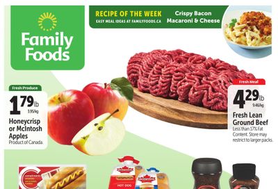Family Foods Flyer April 11 to 17