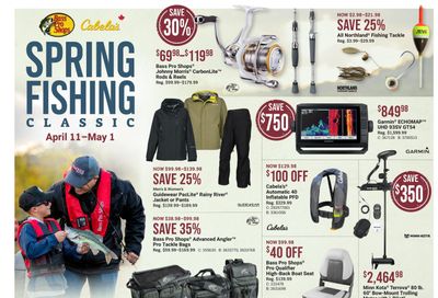 Cabela's Flyer April 11 to May 1