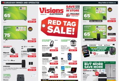 Visions Electronics Flyer April 12 to 18