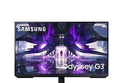 SAMSUNG 32" Odyssey G32A FHD 1ms 165Hz Gaming Monitor with Eye Saver Mode, Free-Sync Premium, Height Adjustable Screen for Gamer Comfort, VESA Mount Capability (LS32AG320NNXZA) $229.99 (Reg $349.99)