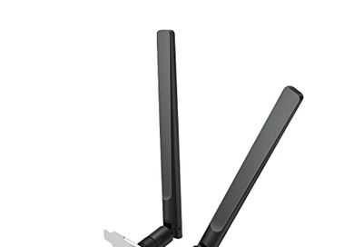 TP-Link AX1800 Wi-Fi 6 Bluetooth 5.2 PCIe Adapter for PC (Archer TX20E) - 802.11AX Dual Band Wireless Adapter with MU-MIMO, WPA3, Supports Windows 11, 10 (64bit) Only, Easy Setup $39.99 (Reg $53.90)