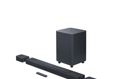 JBL Bar 1000: 7.1.4-Channel soundbar with Detachable Surround Speakers, MultiBeam™, Dolby Atmos®, and DTS:X® $999.98 (Reg $1699.98)