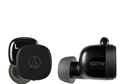 Audio-Technica ATH-SQ1TWBK Wireless in-Ear Headphones, Black $49.99 (Reg $67.00)
