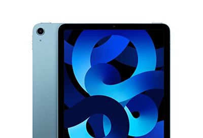 Apple iPad Air (5th Generation): with M1 chip, 10.9-inch Liquid Retina Display, 64GB, Wi-Fi 6, 12MP front/12MP Back Camera, Touch ID, All-Day Battery Life – Blue $719.99 (Reg $799.00)
