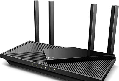 TP-Link AX3000 WiFi 6 Smart WiFi Router (Archer AX55) – 802.11ax Wireless Router, Gigabit Internet Router, Dual Band, OFDMA, MU-MIMO, OneMesh Compatible $80.6 (Reg $97.05)
