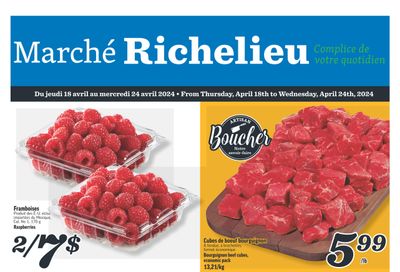 Marche Richelieu Flyer April 18 to 24