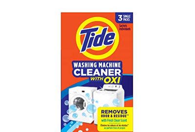 Tide Washing Machine Cleaner, Washer Machine Cleaner, Front & Top Loader Machines, 3 Count (Pack of 1) $7.34 (Reg $10.49)