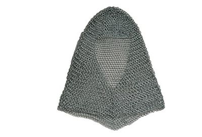 SZCO Supplies Silver Chainmail Coif Steel Chainmail $32.81 (Reg $36.55)