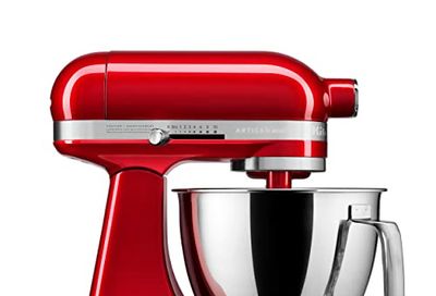 KitchenAid KSM3316XCA Artisan Mini Stand Mixer- Candy Apply Red, Candy Apple Red,3.5 quart $302.73 (Reg $439.99)