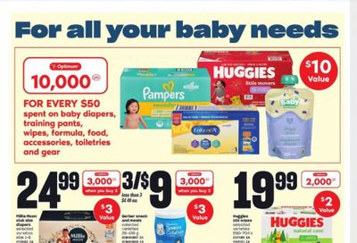 Loblaws Ontario: 10,000 PC Optimum Points for Every $50 Spent on Baby Items April 18th – 24th + More