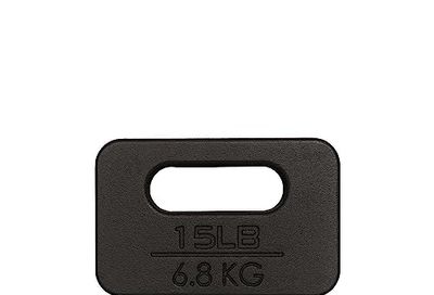 Yes4All 15 lb Ruck Weight – Cast Iron Ruck Weight for Walking, Jogging, and Running $29.1 (Reg $38.98)