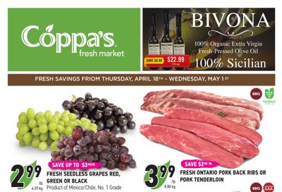Coppa's Fresh Market Flyer April 18 to May 1