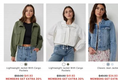 Ardene Canada: Extra 20% off Everything + Free Shipping Over $20