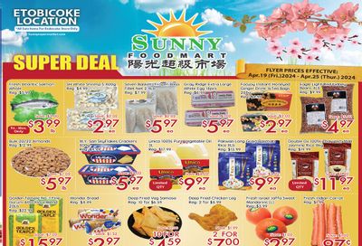 Sunny Foodmart (Etobicoke) Flyer April 19 to 25