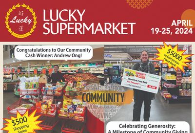 Lucky Supermarket (Edmonton) Flyer April 19 to 25